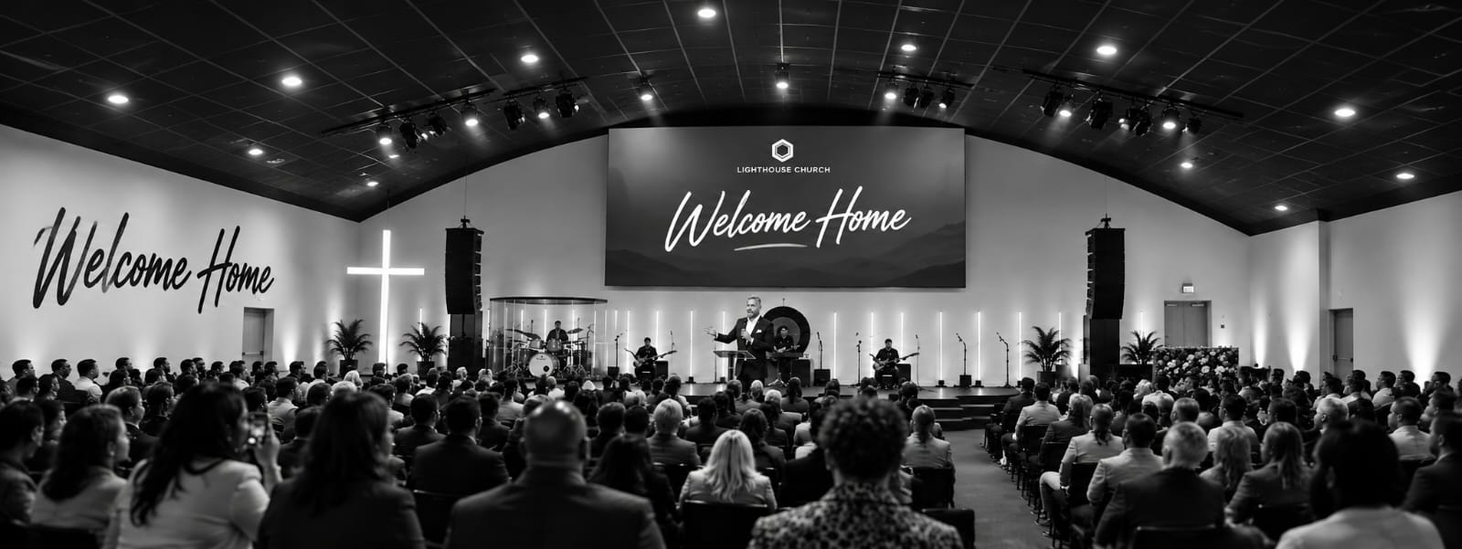 Lighthouse Church Sunday congregation